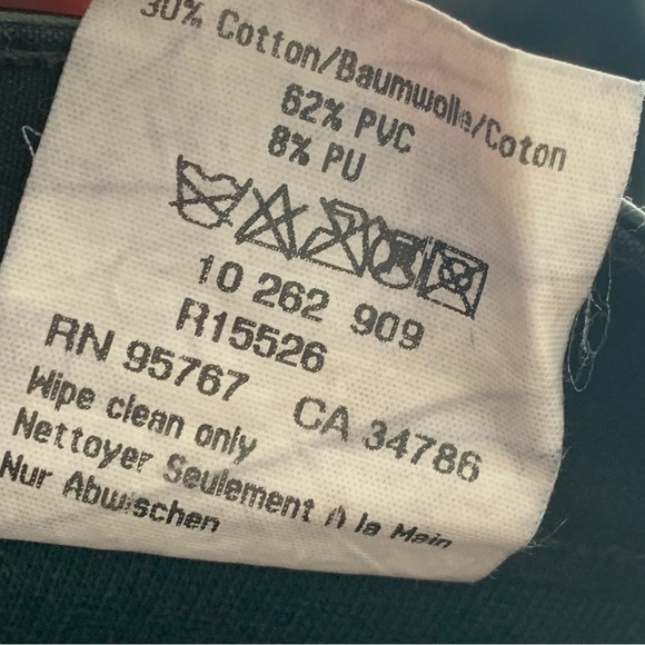 Mavi Y2K Chrissy Faux Leather Low Rise Bootcut Pants - Picture 8 of 8